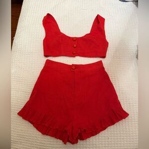 Urban Outfitters Scarlet Textured Fabric